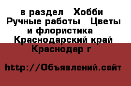  в раздел : Хобби. Ручные работы » Цветы и флористика . Краснодарский край,Краснодар г.